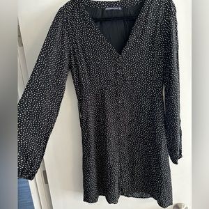 Abercrombie long-sleeve button-up dress